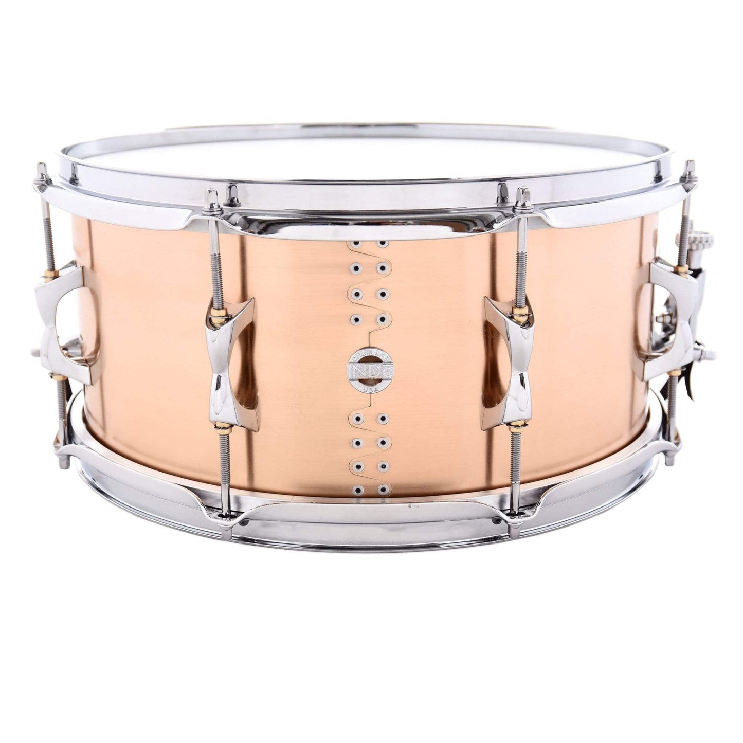 INDe Drum Lab 6.5x14 Kalamazoo Series Bronze Snare Drum Drums and Percussion / Acoustic Drums / Snare