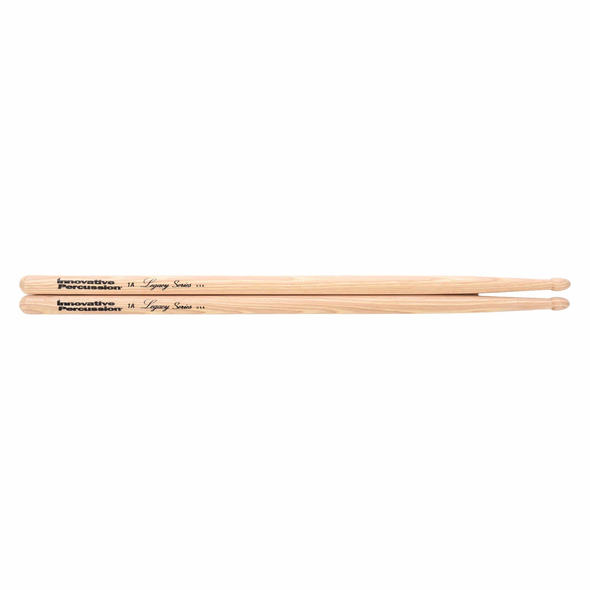 Innovative Percussion Legacy Series 1A Hickory Wood Tip Drum Sticks Drums and Percussion / Parts and Accessories / Drum Sticks and Mallets