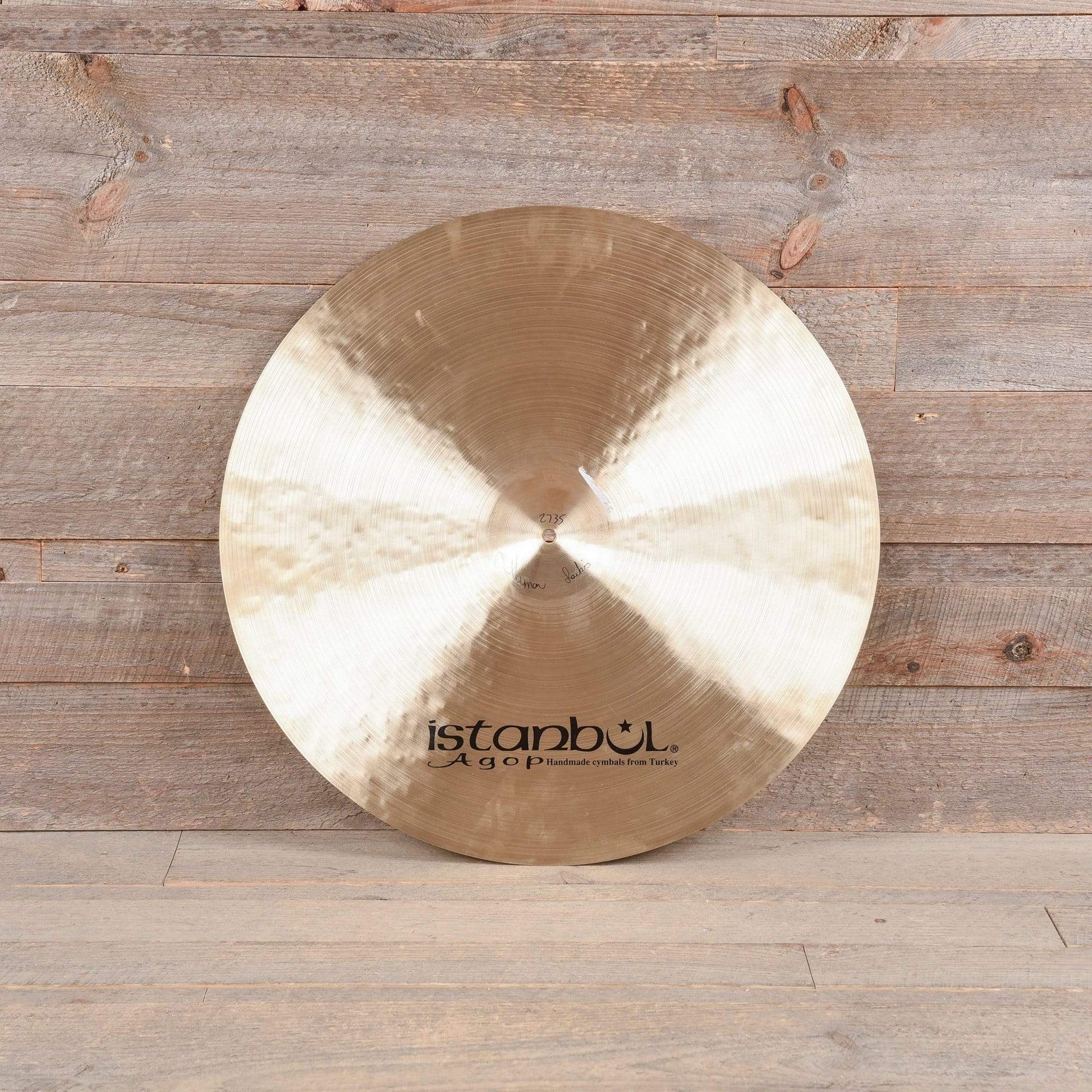 Istanbul Agop 24" Traditional Dark Ride Cymbal Drums and Percussion / Cymbals / Ride