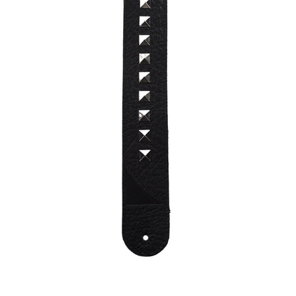 Jackson Metal Stud Leather Strap, Black, 2.5" Accessories / Straps