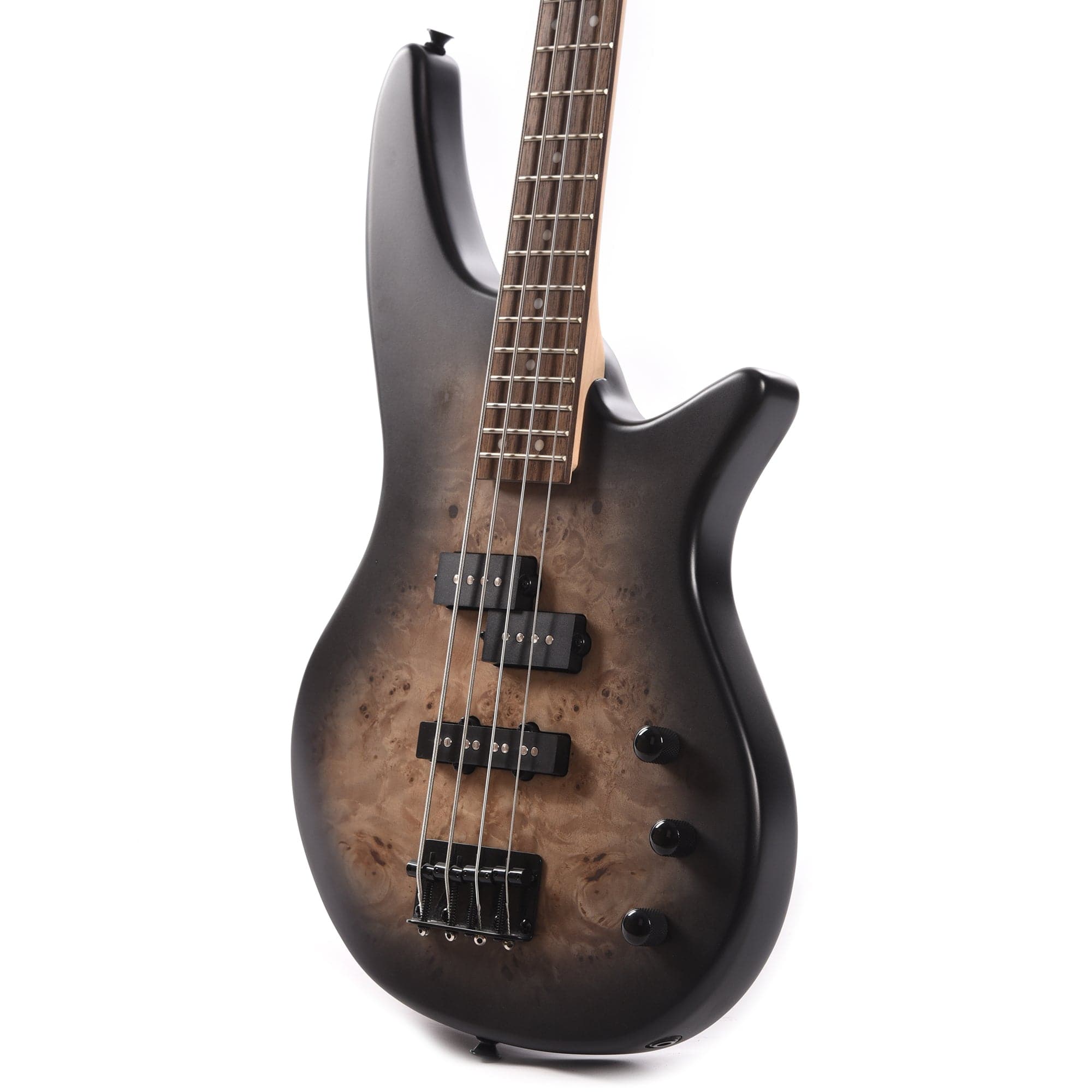 Jackson JS Series Spectra Bass JS2P IV Satin Black Burst Bass Guitars / 4-String