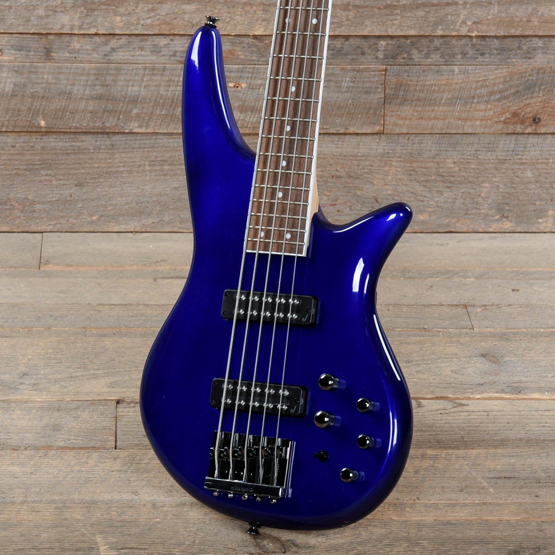 Jackson JS Series Spectra Bass JS3 Spectra V Indigo Blue Bass Guitars / 5-String or More