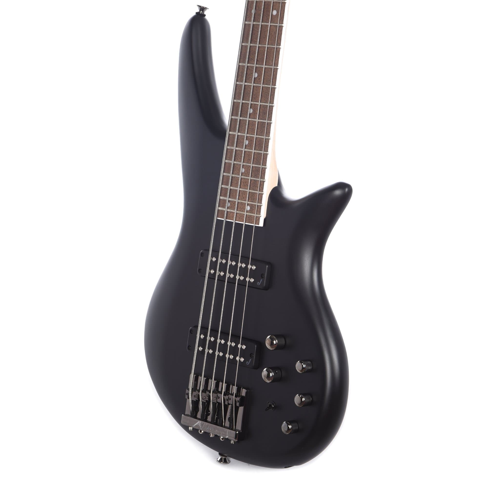 Jackson JS Series Spectra Bass JS3V Satin Black Bass Guitars / 5-String or More