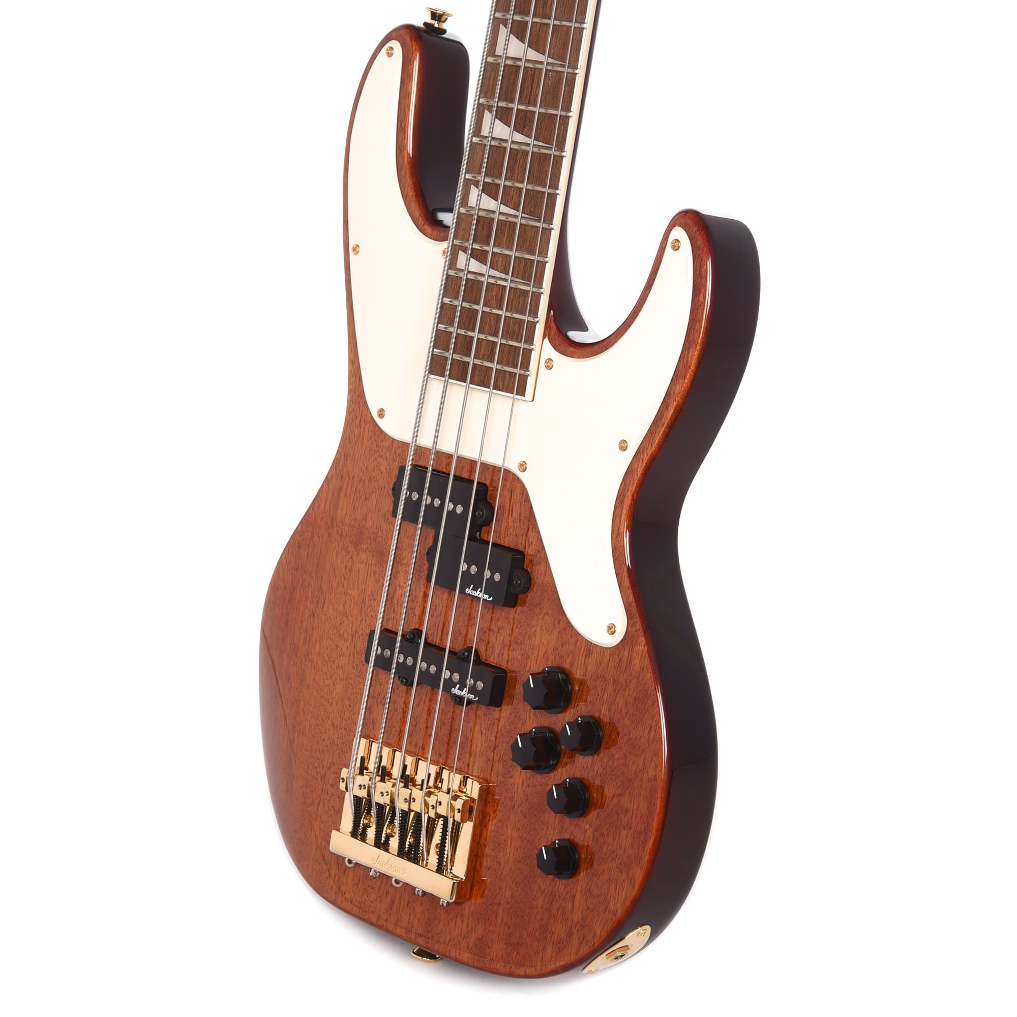 Jackson X Series CBXNT V Bass Natural Mahogany Bass Guitars / 5-String or More