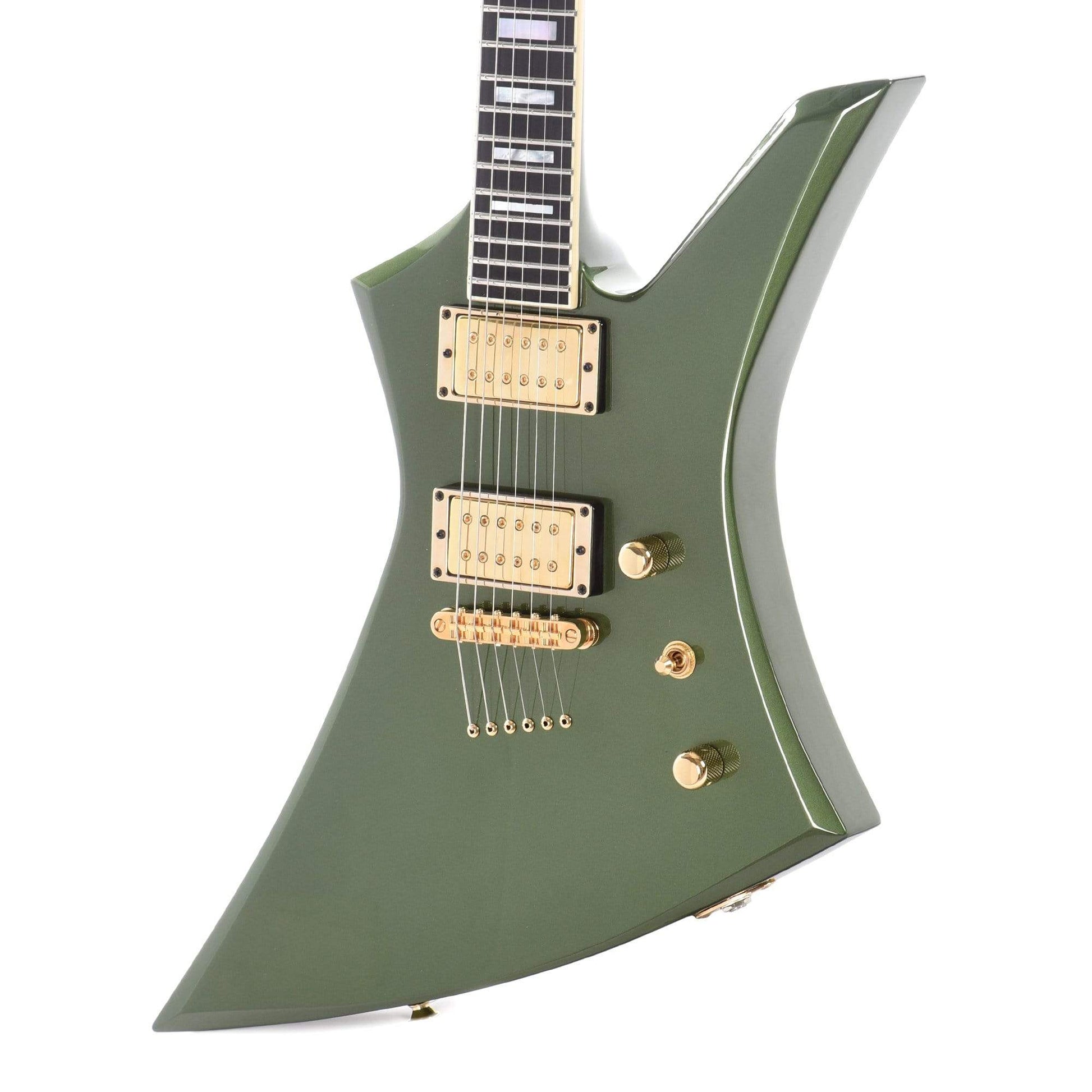 Jackson Custom Shop "CME Spec" Kelly Cadillac Green w/Gold Hardware & DiMarzio Pure PAF/Super Distortion Electric Guitars / Solid Body