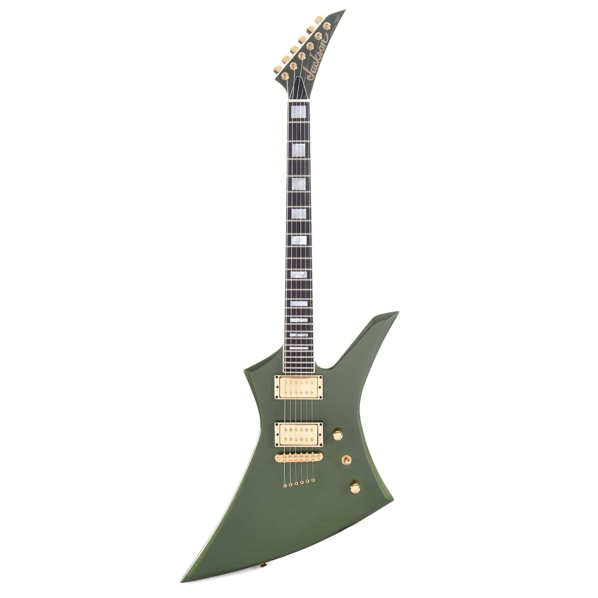 Jackson Custom Shop "CME Spec" Kelly Cadillac Green w/Gold Hardware & DiMarzio Pure PAF/Super Distortion Electric Guitars / Solid Body