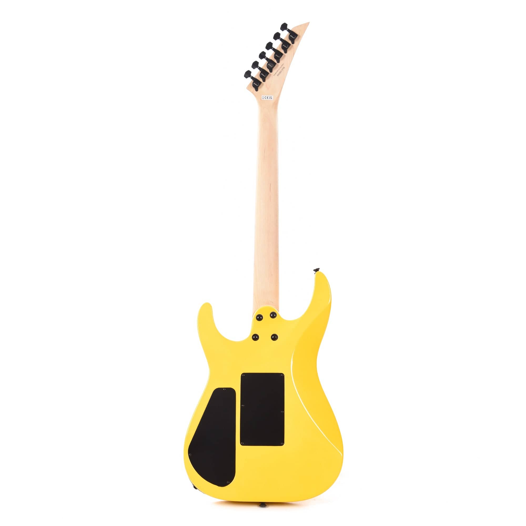 Jackson DK3XR HSS Caution Yellow w/Pink Pickups Electric Guitars / Solid Body