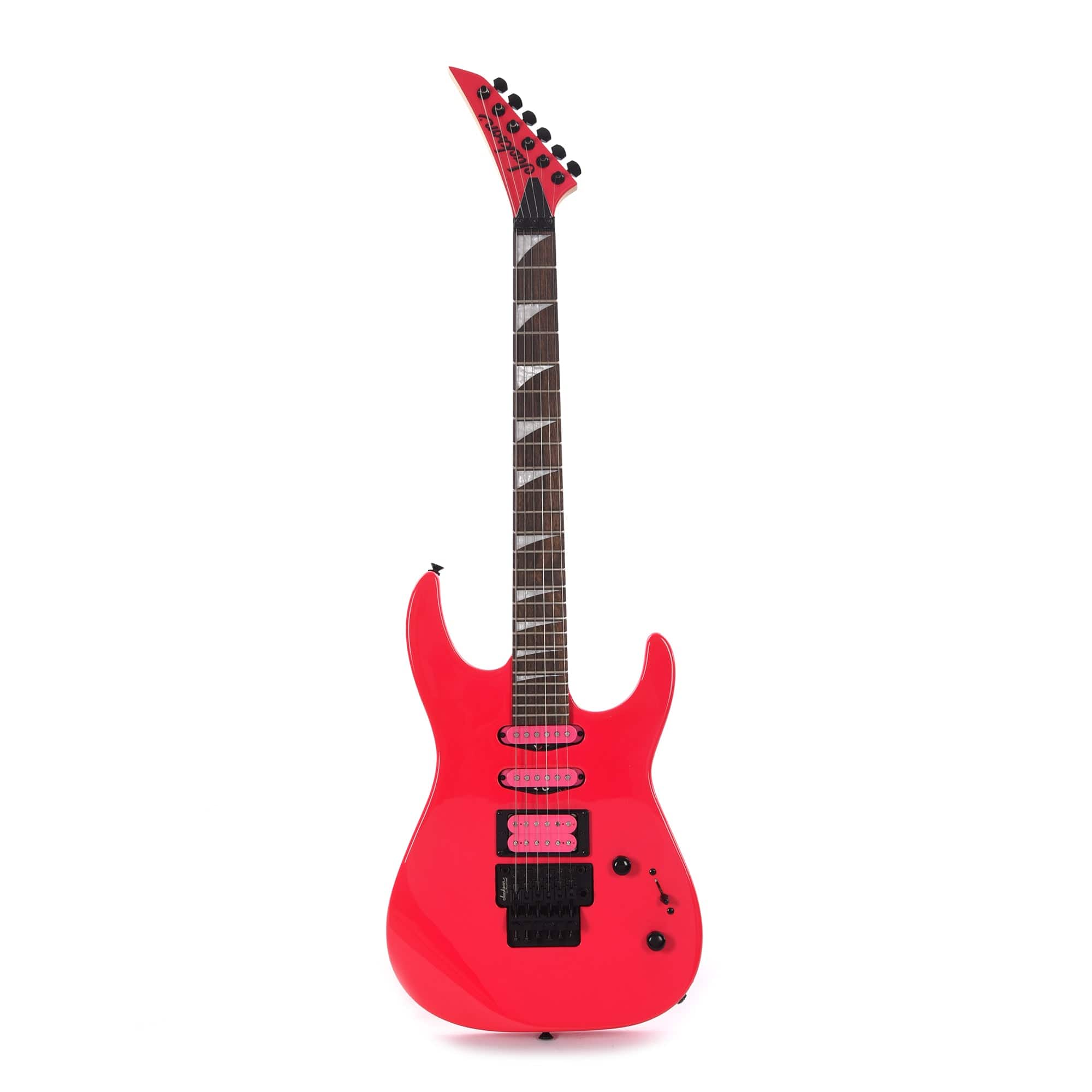 Jackson DK3XR HSS Neon Pink w/Pink Pickups Electric Guitars / Solid Body