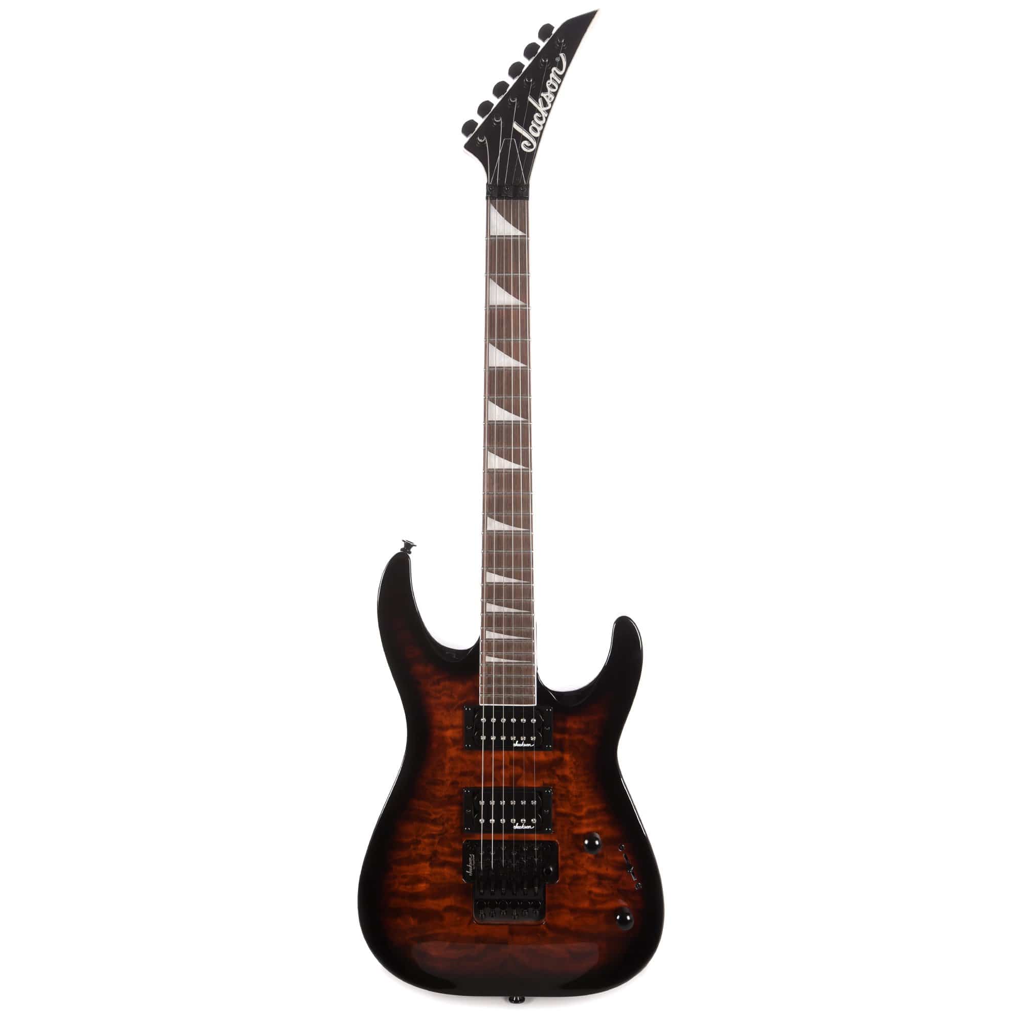 Jackson JS Series Dinky Arch Top JS32Q Dark Sunburst Electric Guitars / Solid Body