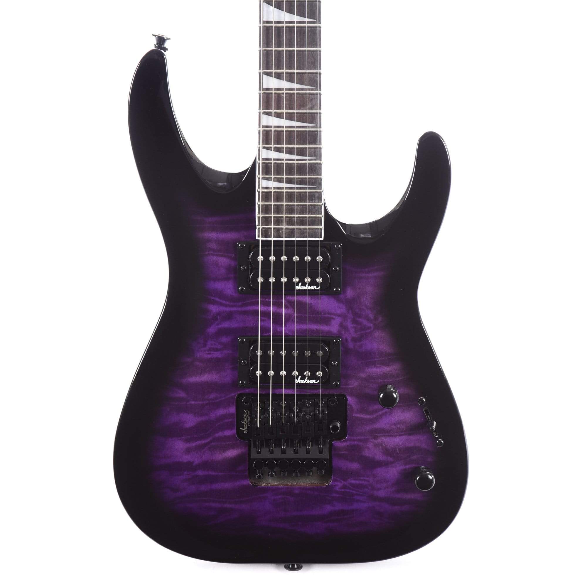 Jackson JS Series Dinky Arch Top JS32Q DKA Transparent Purple Burst ...