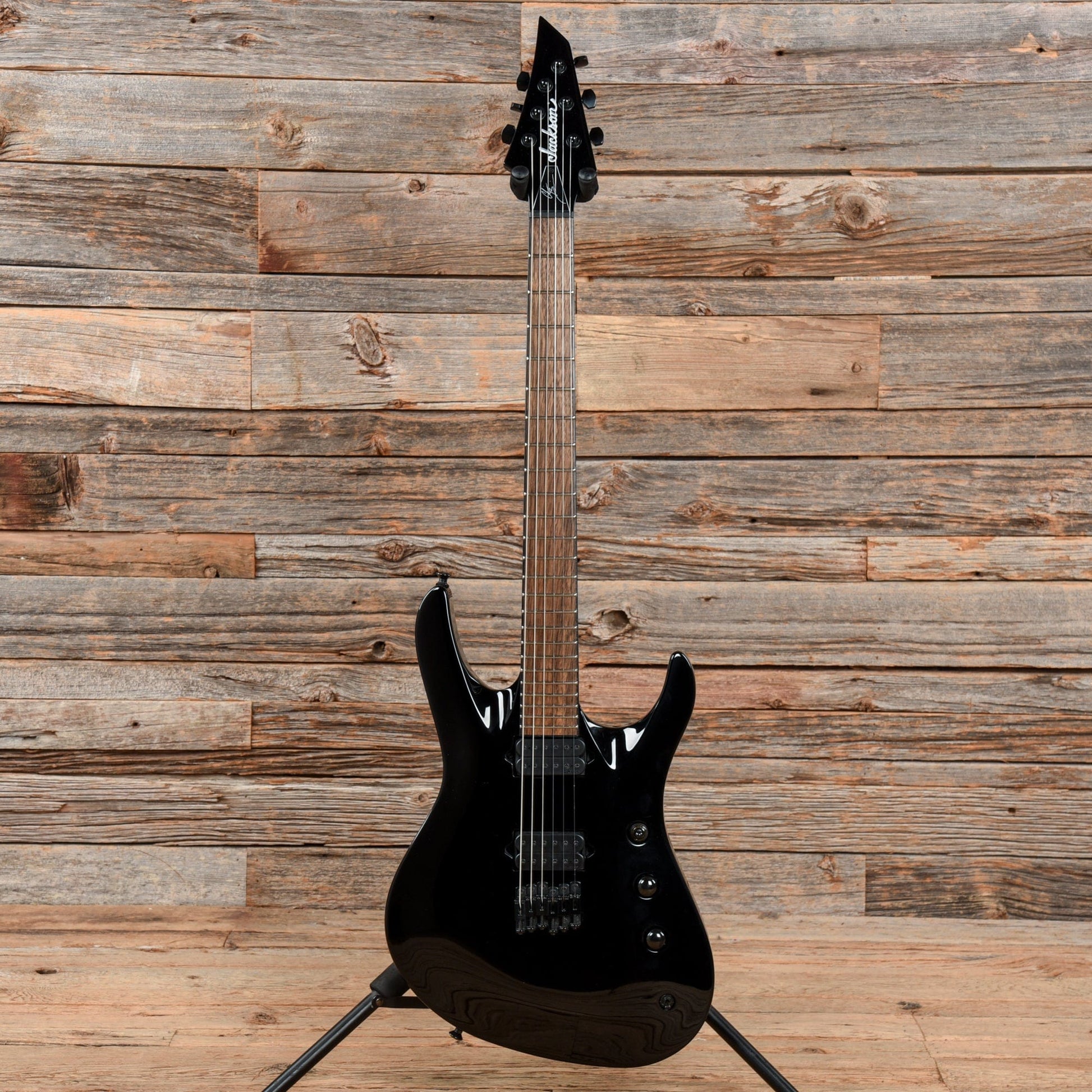 Jackson Pro Series Chris Broderick Signature Soloist HT6 Black Electric Guitars / Solid Body