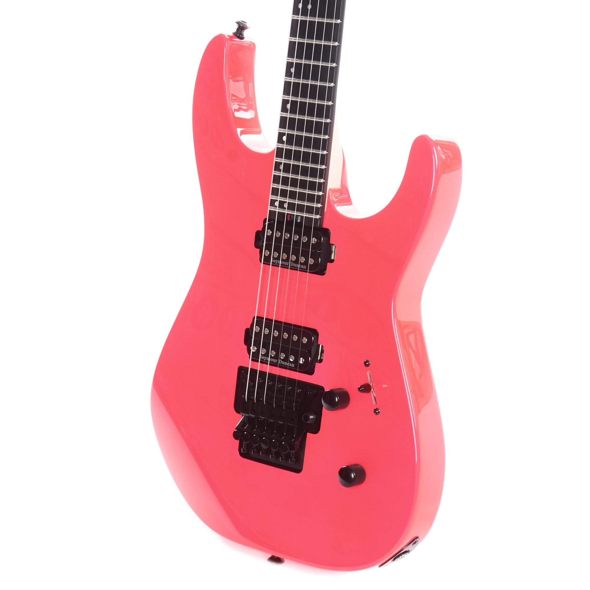 Jackson Pro Series Dinky DK2 Neon Pink Electric Guitars / Solid Body