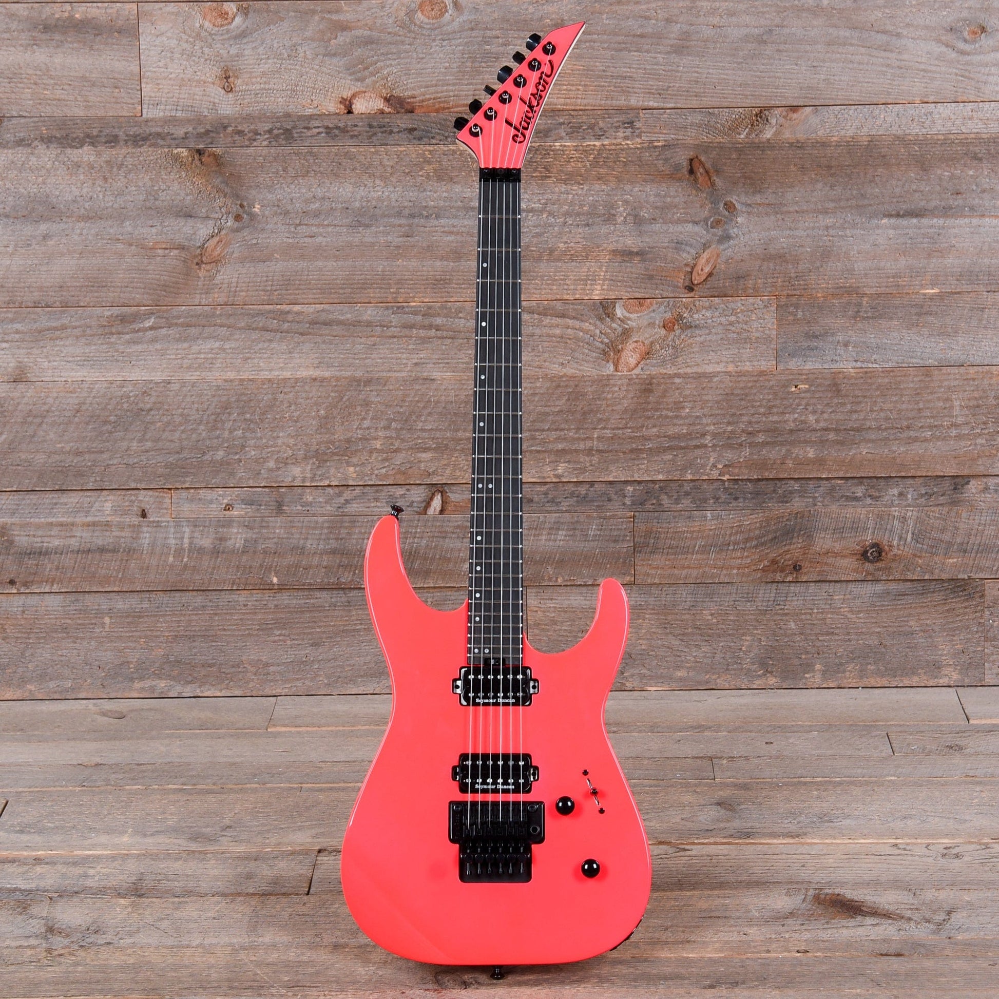 Jackson Pro Series Dinky DK2 Neon Pink Electric Guitars / Solid Body