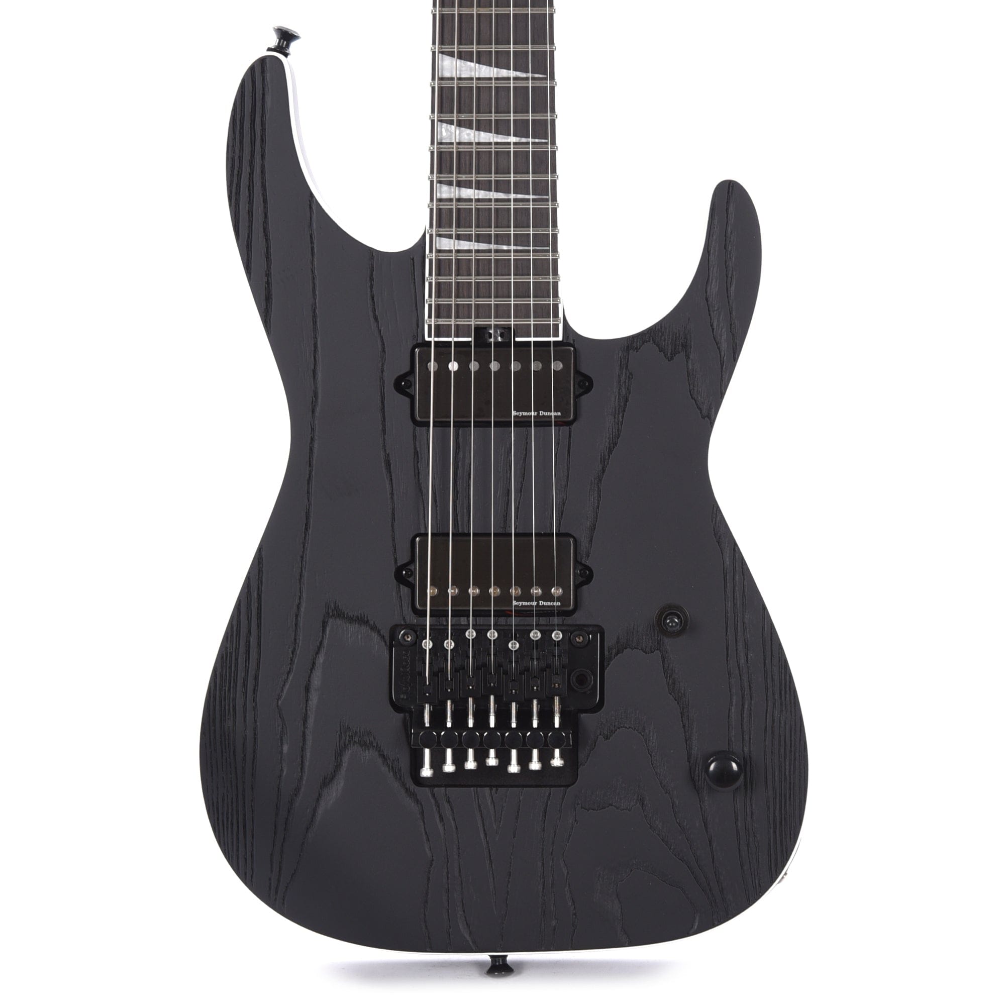 Jackson Pro Series Jeff Loomis Soloist SL7 Sandblasted Ash Satin Black Electric Guitars / Solid Body