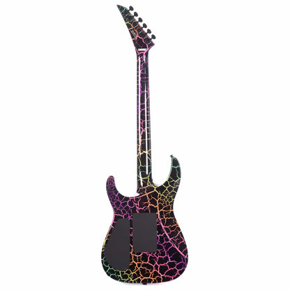 Jackson Pro Series Soloist SL3M Rainbow Crackle Electric Guitars / Solid Body