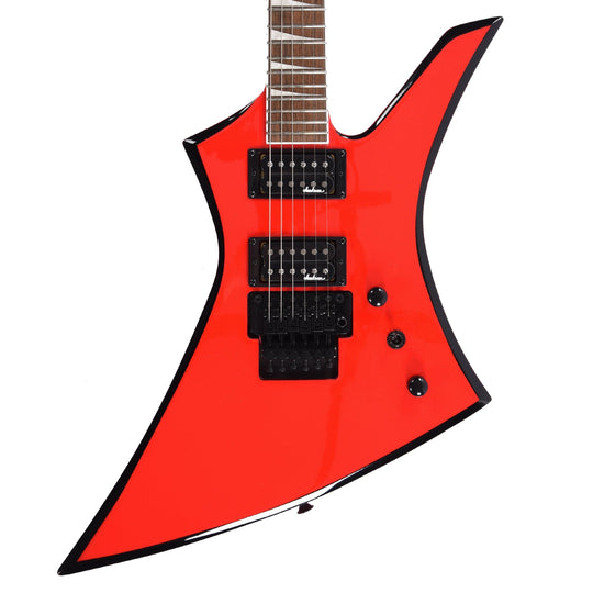 Jackson X-Series Kelly KEX Ferrari Red w/Black Bevels Electric Guitars / Solid Body