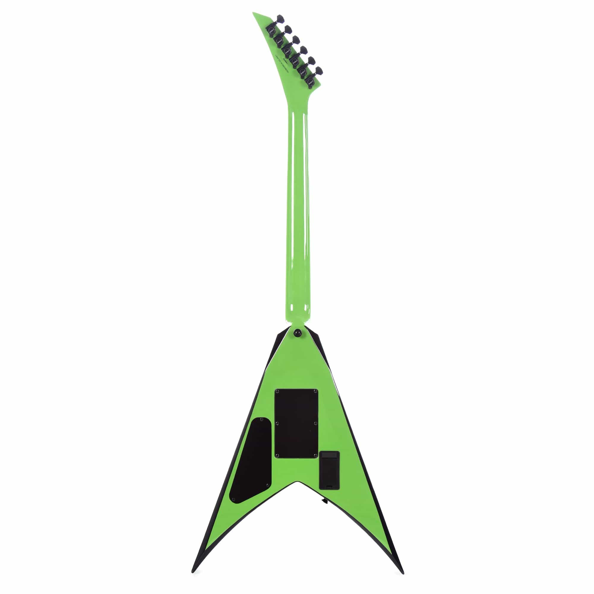 Jackson X Series King V KVXMG Slime Green with Black Bevels Electric Guitars / Solid Body