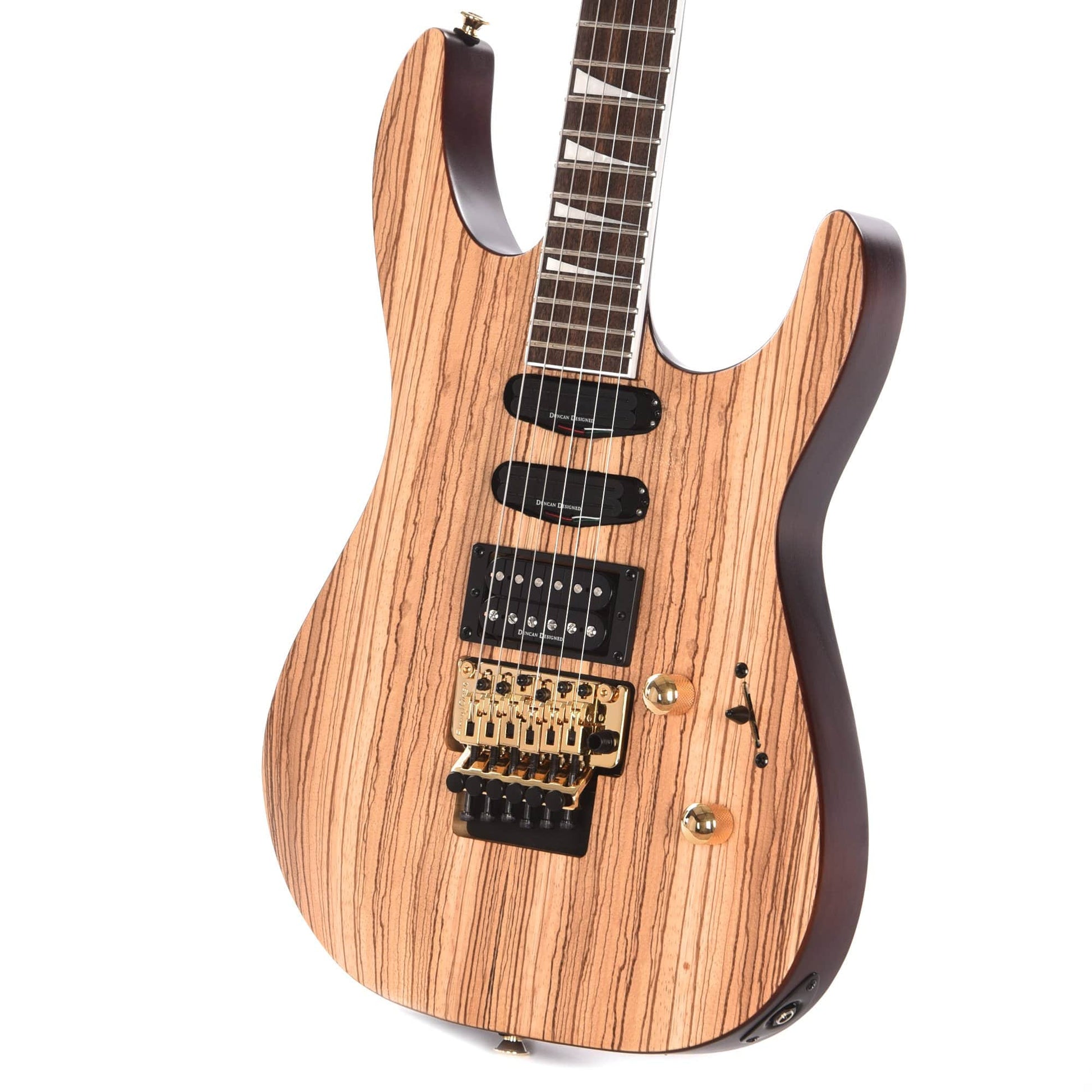 Jackson X Series Soloist SL3X Zebra Wood Electric Guitars / Solid Body