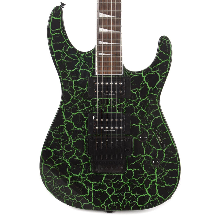 Jackson X Series Soloist SLX Slime Green Crackle – Chicago Music Exchange