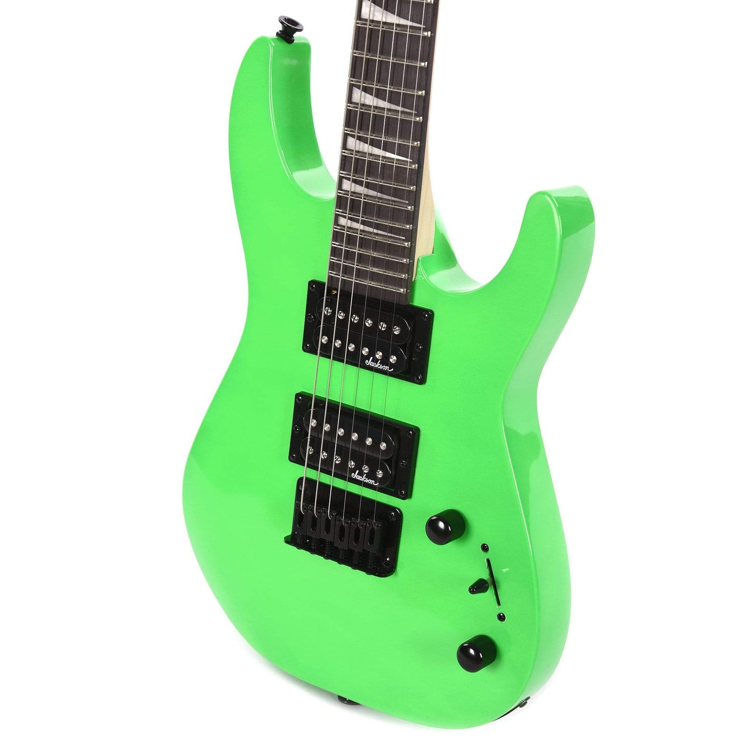 Jackson JS1X Dinky Minion Neon Green Electric Guitars / Travel / Mini