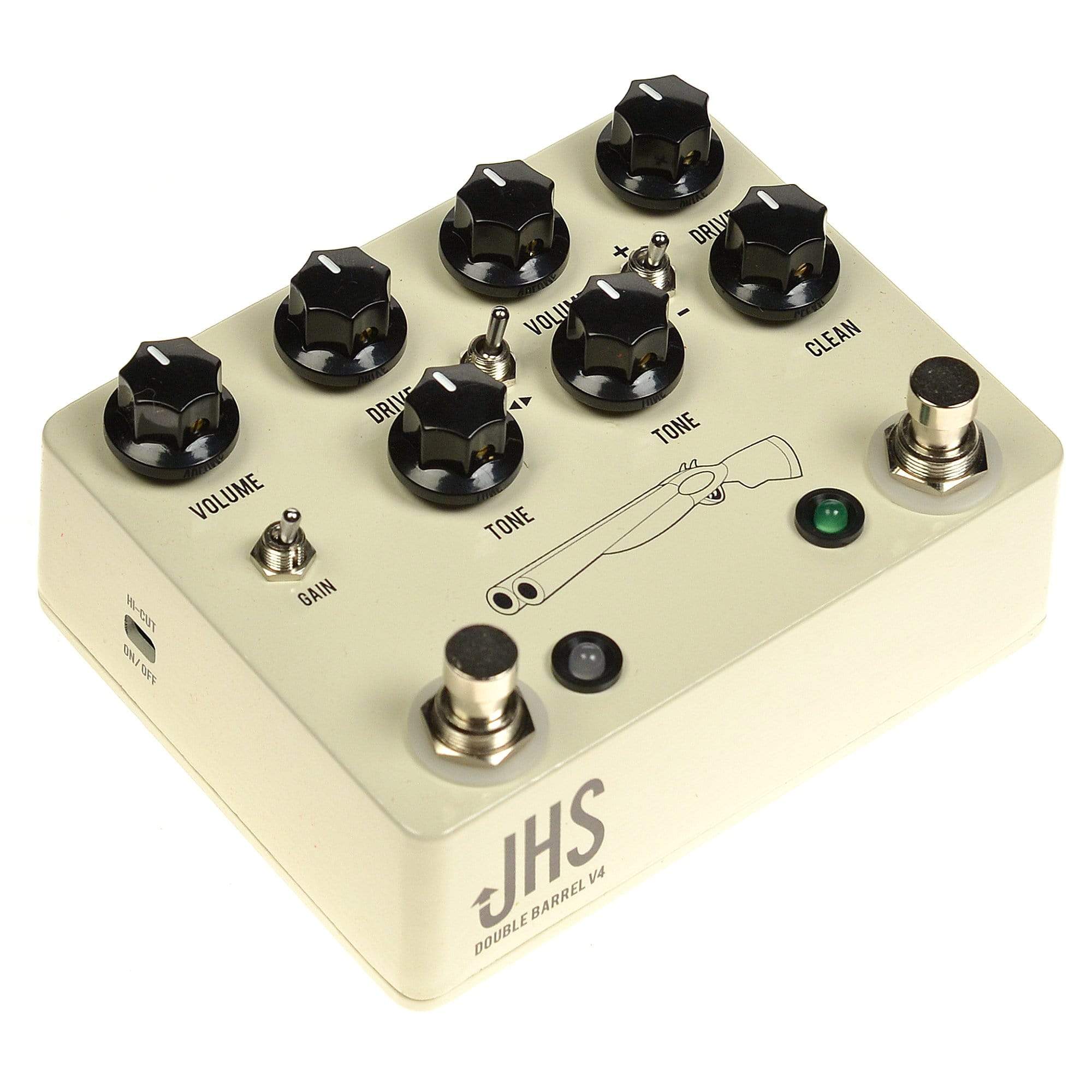 JHS Double Barrel 2 in 1 Dual Overdrive V4 – Chicago Music Exchange