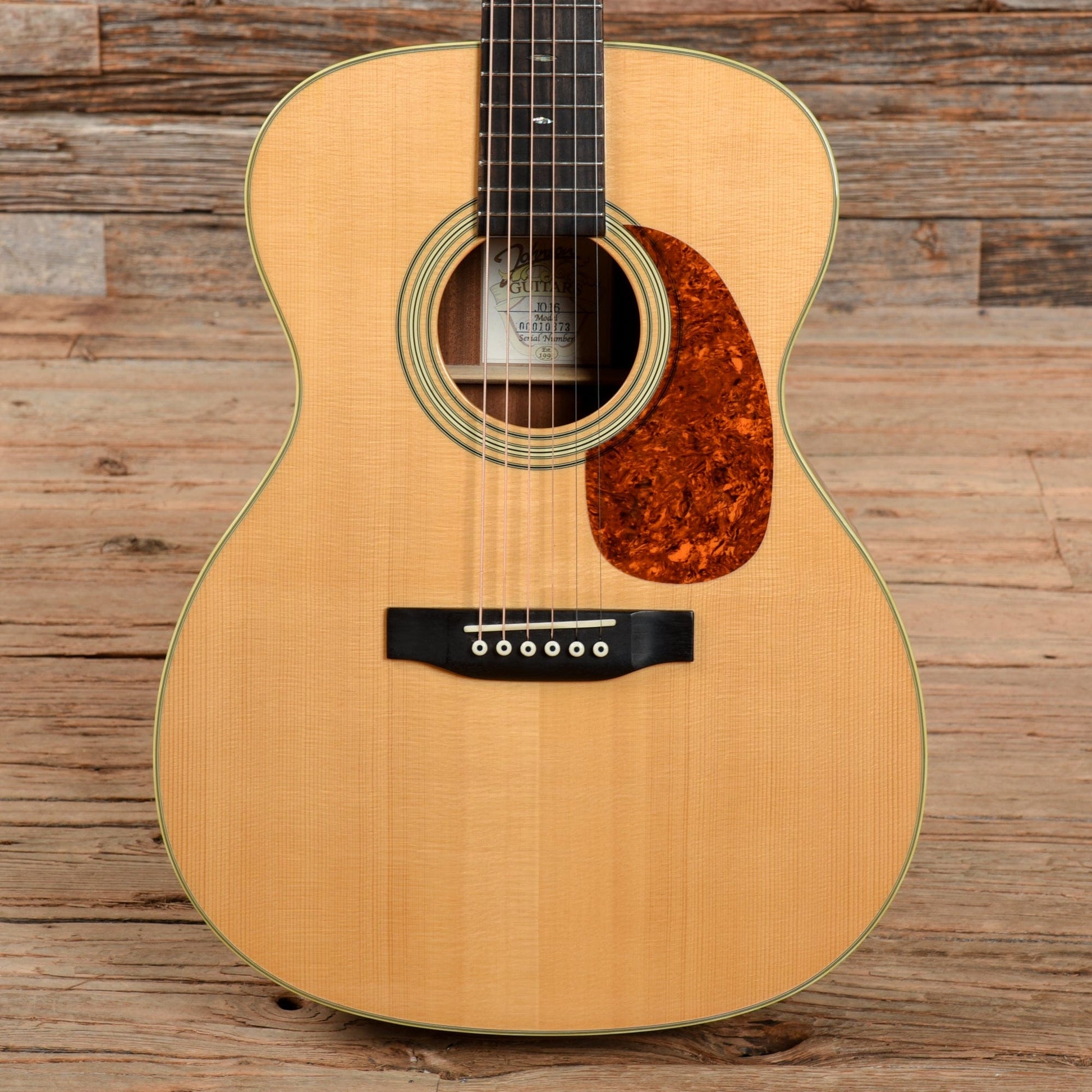 Johnson JO16 Natural Acoustic Guitars / OM and Auditorium