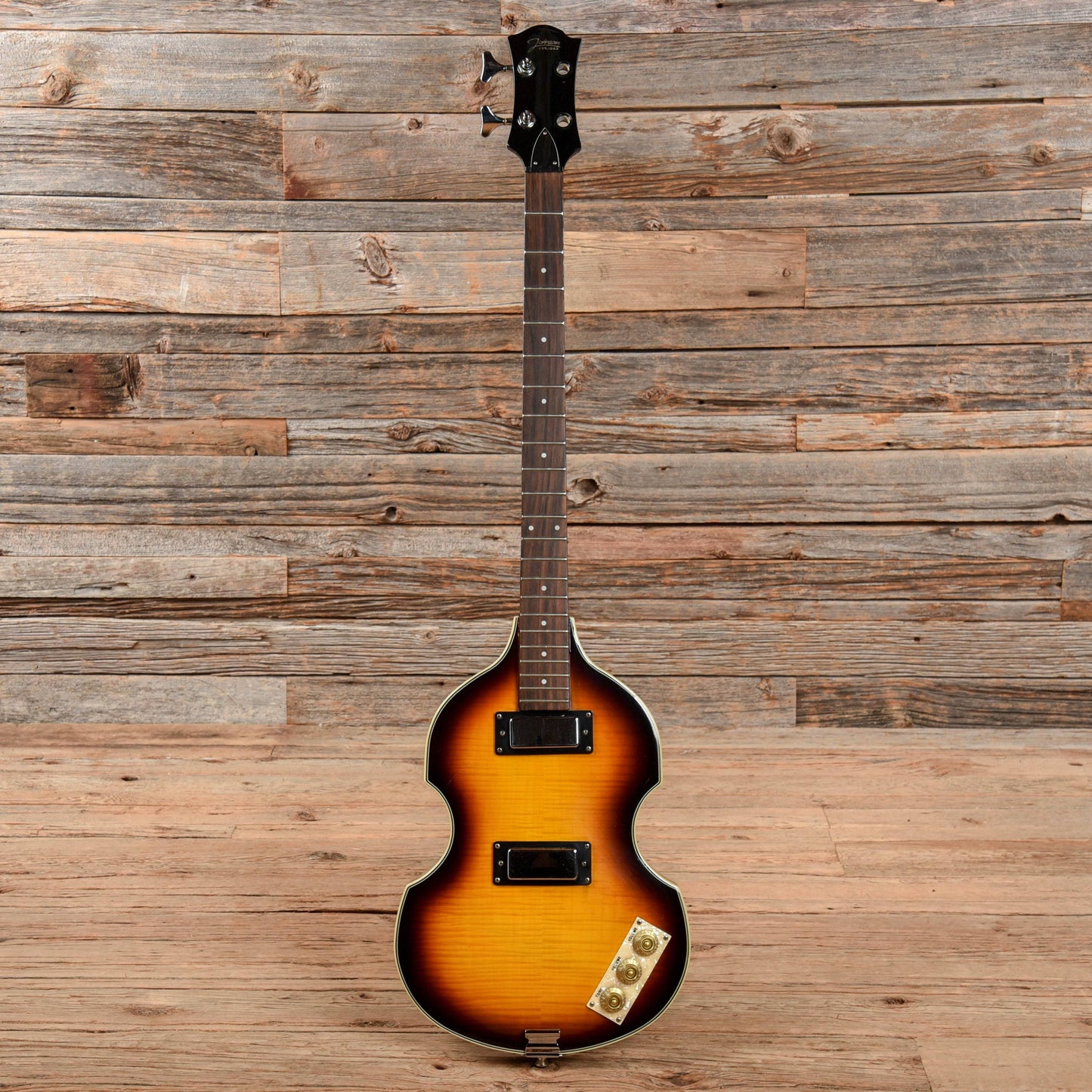 Johnson Violin Bass Sunburst Bass Guitars / 4-String