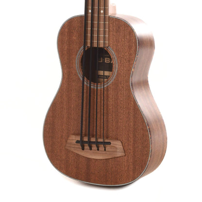 Kala U-Bass Acoustic/Electric Satin All-Solid Mahogany Fretless w/Case Bass Guitars / 4-String