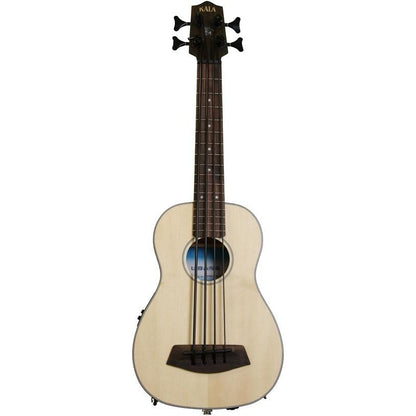 Kala U-Bass Acoustic/Electric Satin Solid Spruce/Mahogany Fretted Bass Guitars / 4-String