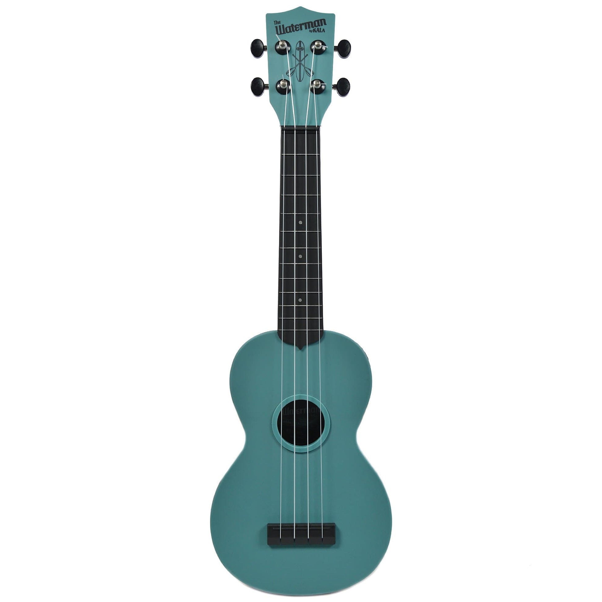 Kala Composite Soprano Ukulele Glow In The Dark Aqua Matte Folk Instruments / Ukuleles