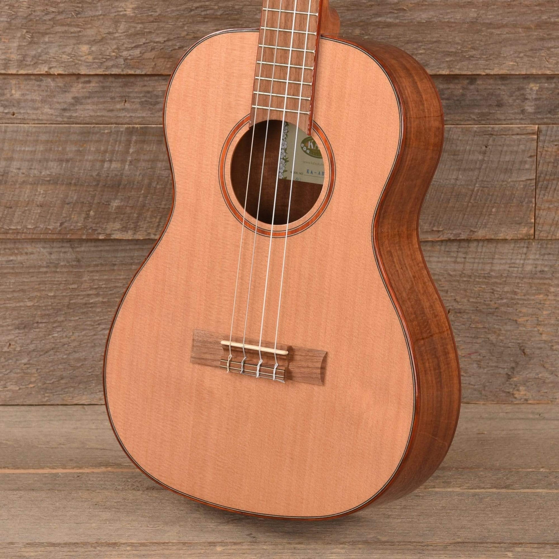 Kala KA-ABP-CTG Baritone Ukulele Gloss Solid Cedar/Acacia Folk Instruments / Ukuleles