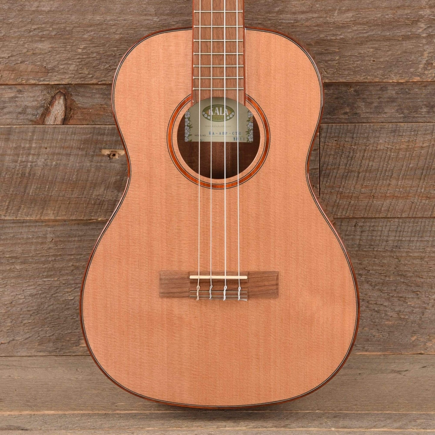 Kala KA-ABP-CTG Baritone Ukulele Gloss Solid Cedar/Acacia Folk Instruments / Ukuleles