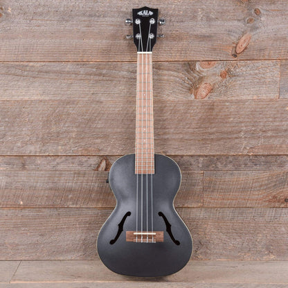 Kala KA-JTE Tenor Ukulele Satin Metallic Black Archtop Folk Instruments / Ukuleles