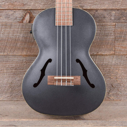 Kala KA-JTE Tenor Ukulele Satin Metallic Black Archtop Folk Instruments / Ukuleles