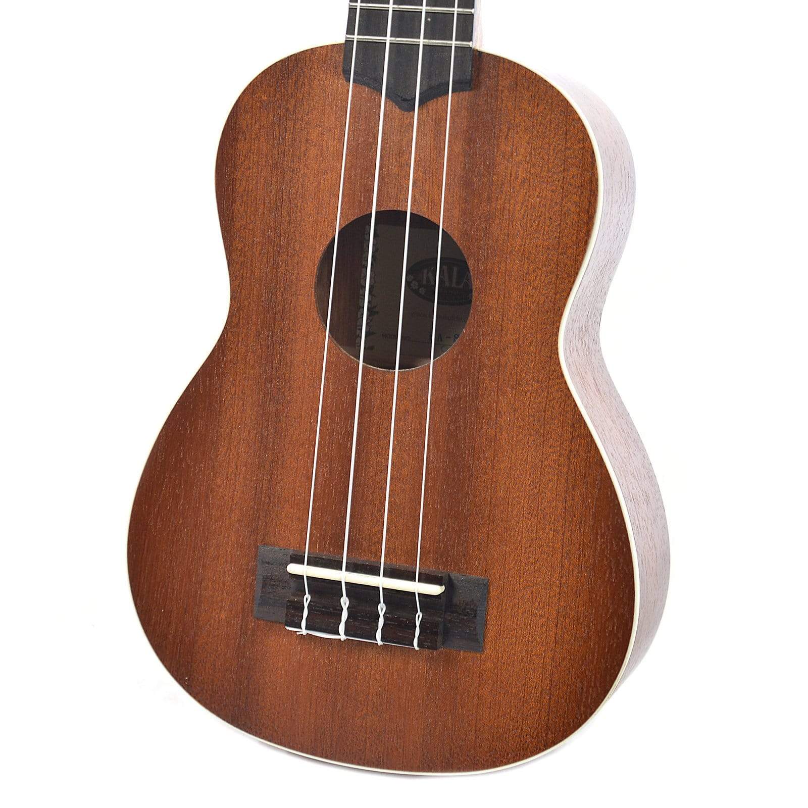 Kala KA-S Soprano Ukulele Mahogany w/ Binding Folk Instruments / Ukuleles