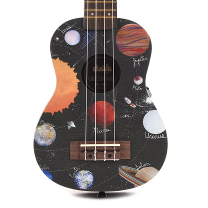 Kala UK-SPACEDOUT Ukadelic Spaced Out Soprano Ukulele Folk Instruments / Ukuleles