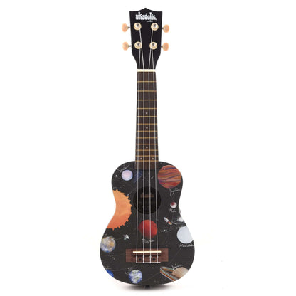 Kala UK-SPACEDOUT Ukadelic Spaced Out Soprano Ukulele Folk Instruments / Ukuleles