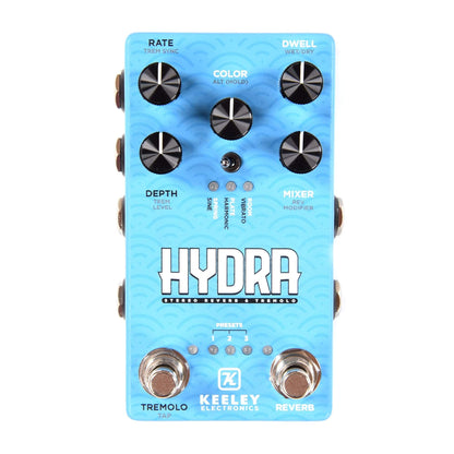 Keeley Hydra Stereo Reverb & Tremolo Pedal Effects and Pedals / Tremolo and Vibrato