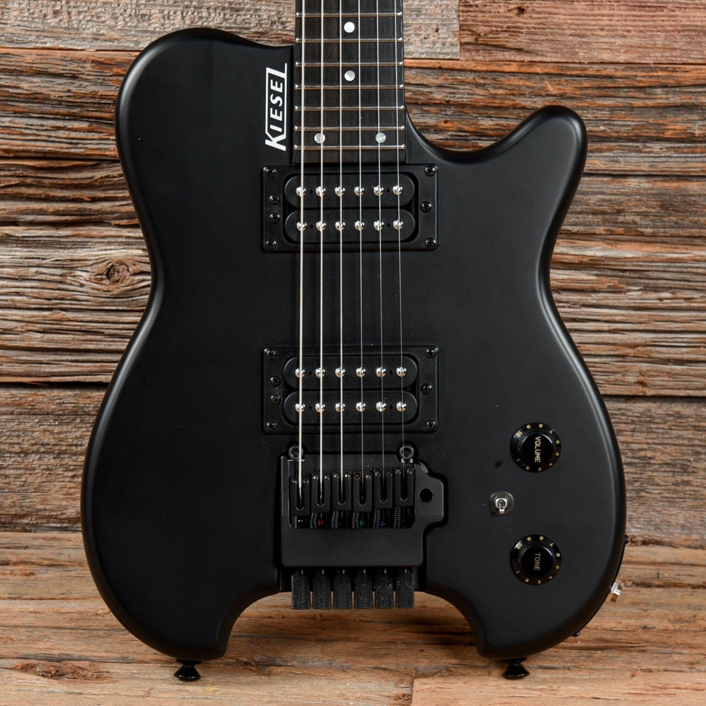 Kiesel Allan Holdsworth H2 Satin Black Electric Guitars / Solid Body