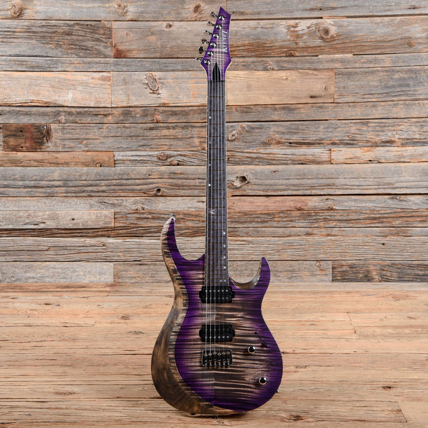 Kiesel Aries 6 HH Purple Caliburst Electric Guitars / Solid Body