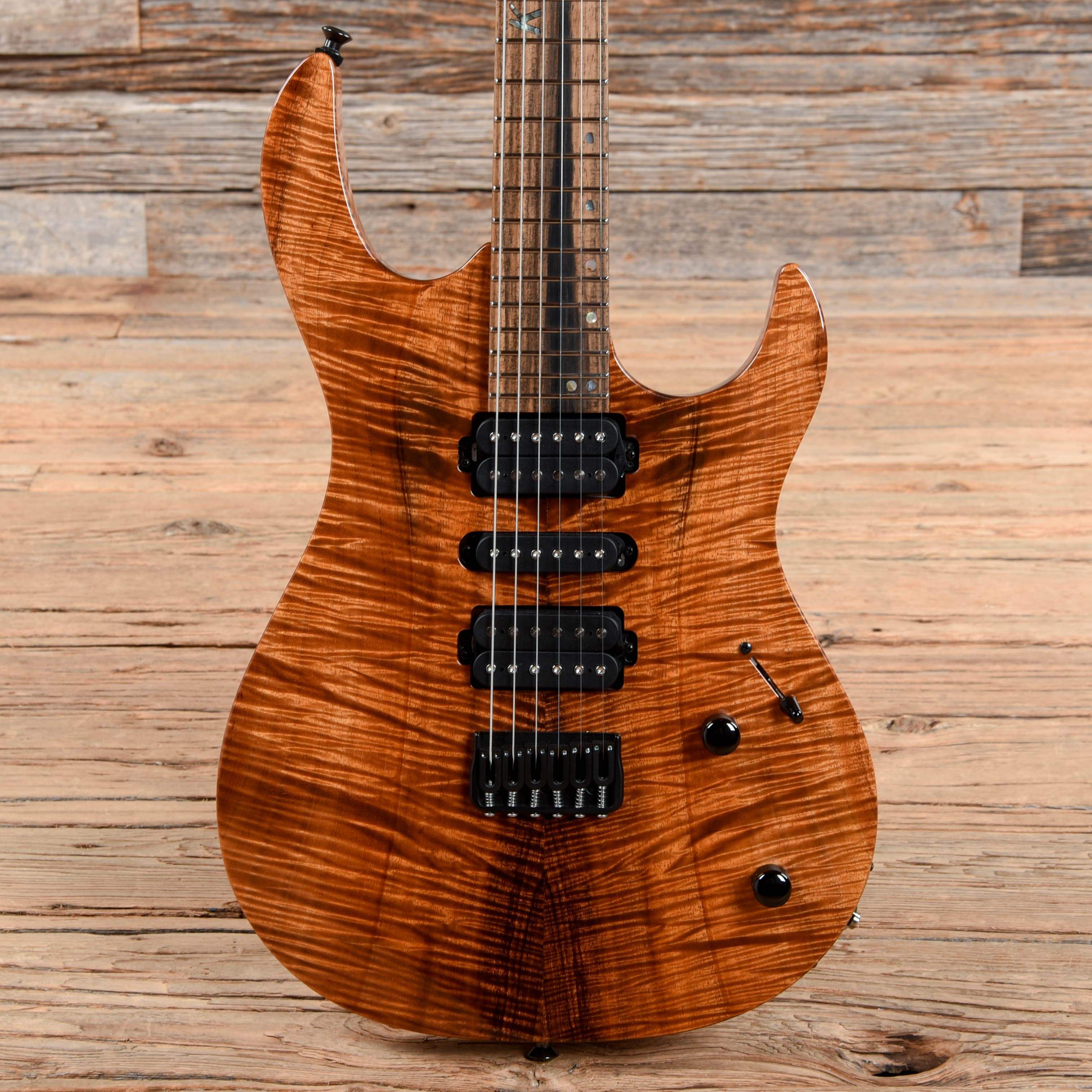 Kiesel Aries 6 HSH Natural Koa – Chicago Music Exchange