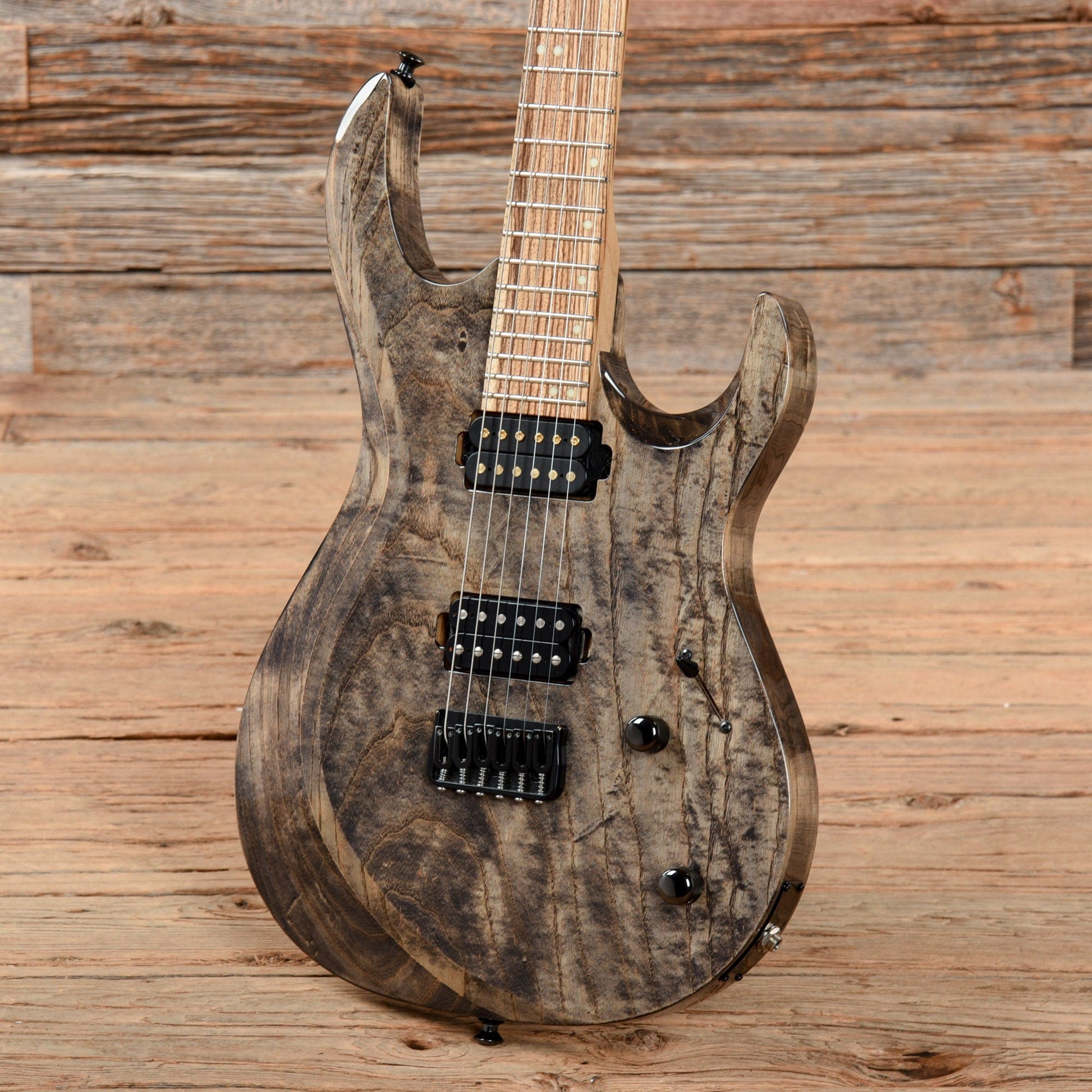 Kiesel Aries 6 Transparent Grey Electric Guitars / Solid Body