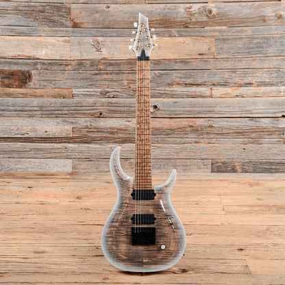 Kiesel Aries A7E Evertune White Wash Edge Burst 2019 Electric Guitars / Solid Body