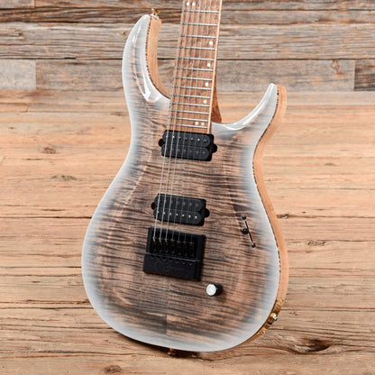 Kiesel Aries A7E Evertune White Wash Edge Burst 2019 Electric Guitars / Solid Body