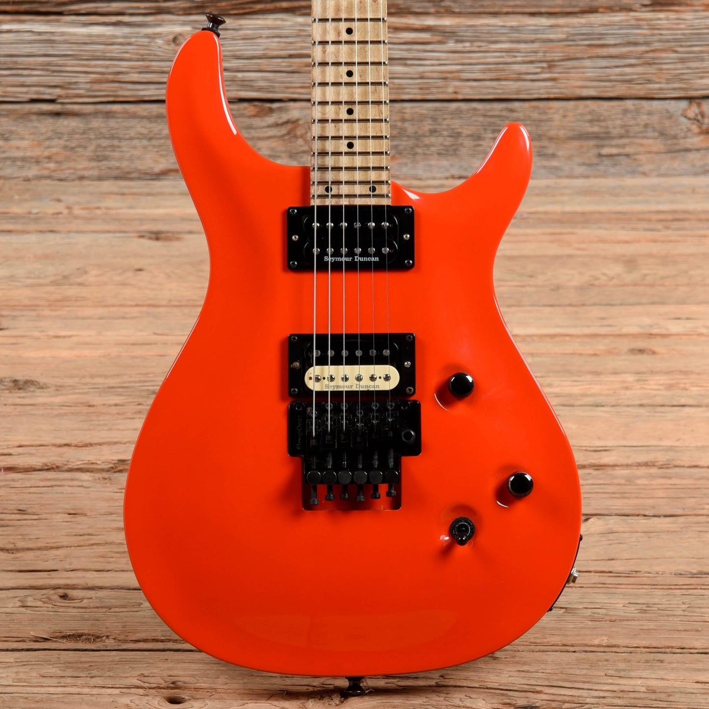 Kiesel CT624 Kiesel Racing Orange Electric Guitars / Solid Body