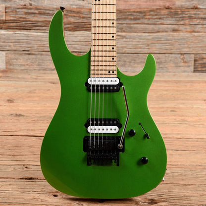 Kiesel DC7X Mahogany w/Maple Top Radiation Green Metallic 2013 Electric Guitars / Solid Body