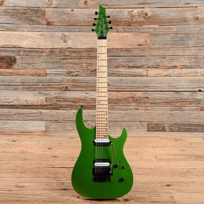 Kiesel DC7X Mahogany w/Maple Top Radiation Green Metallic 2013 Electric Guitars / Solid Body