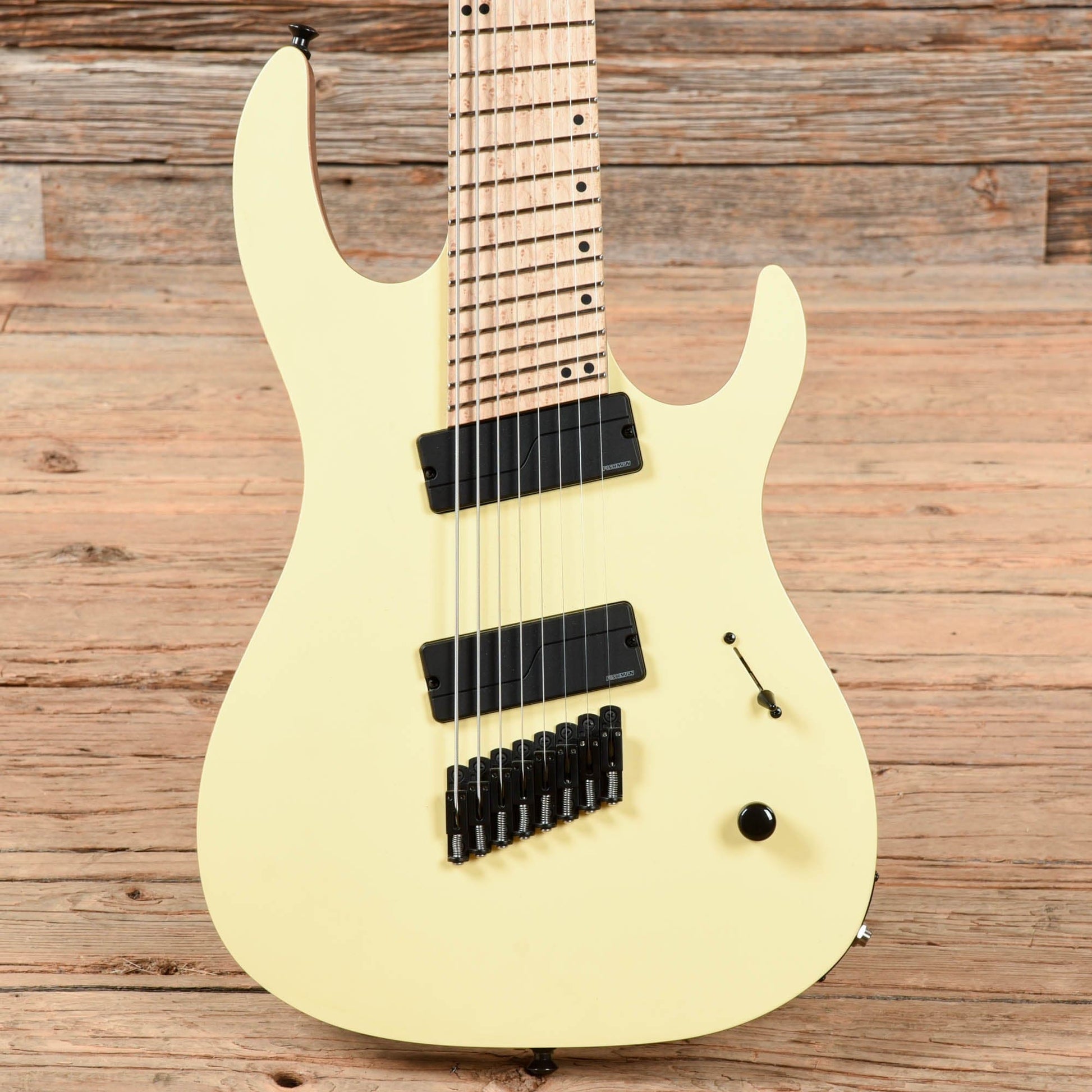 Kiesel DCM8 Custom Vintage Cream Electric Guitars / Solid Body