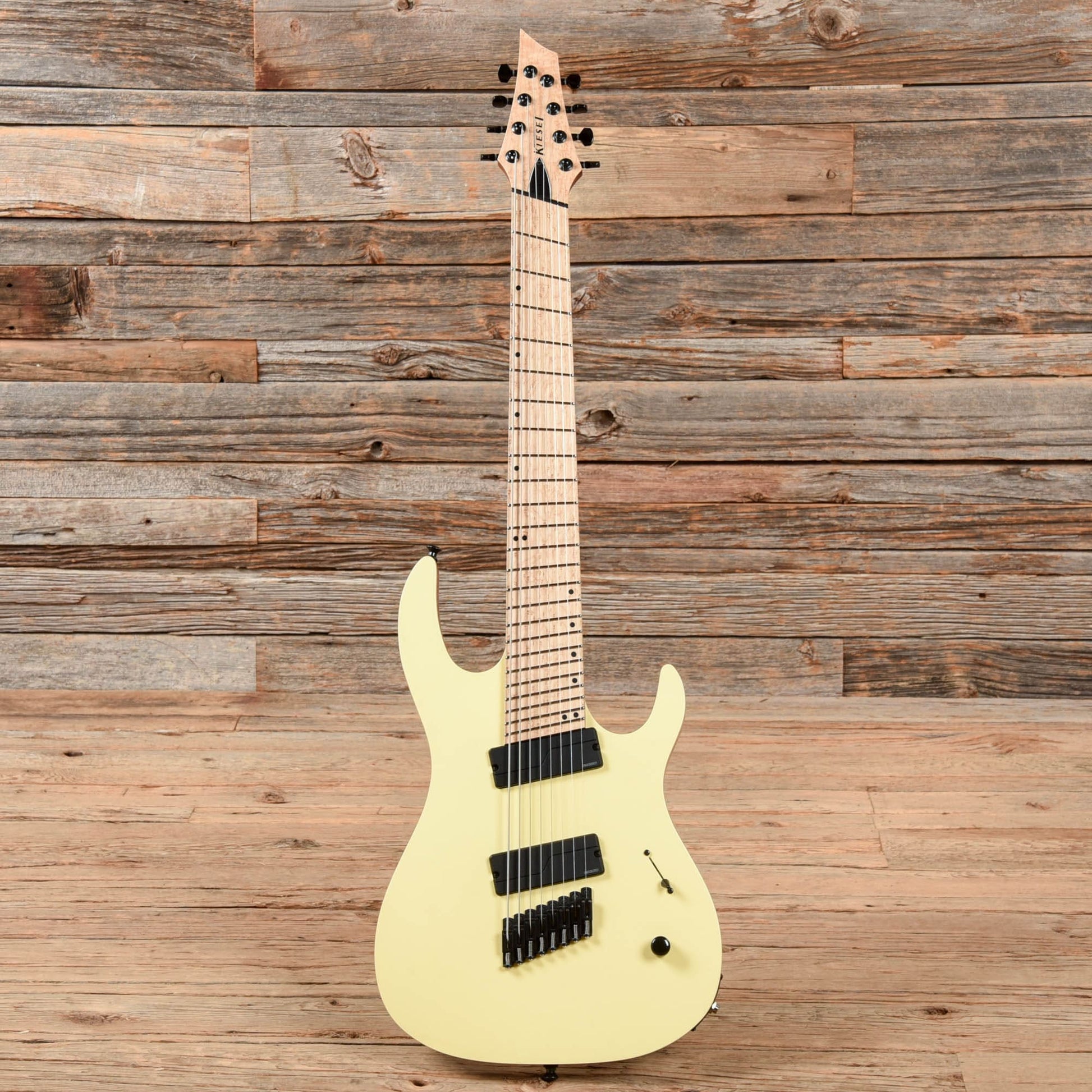 Kiesel DCM8 Custom Vintage Cream Electric Guitars / Solid Body