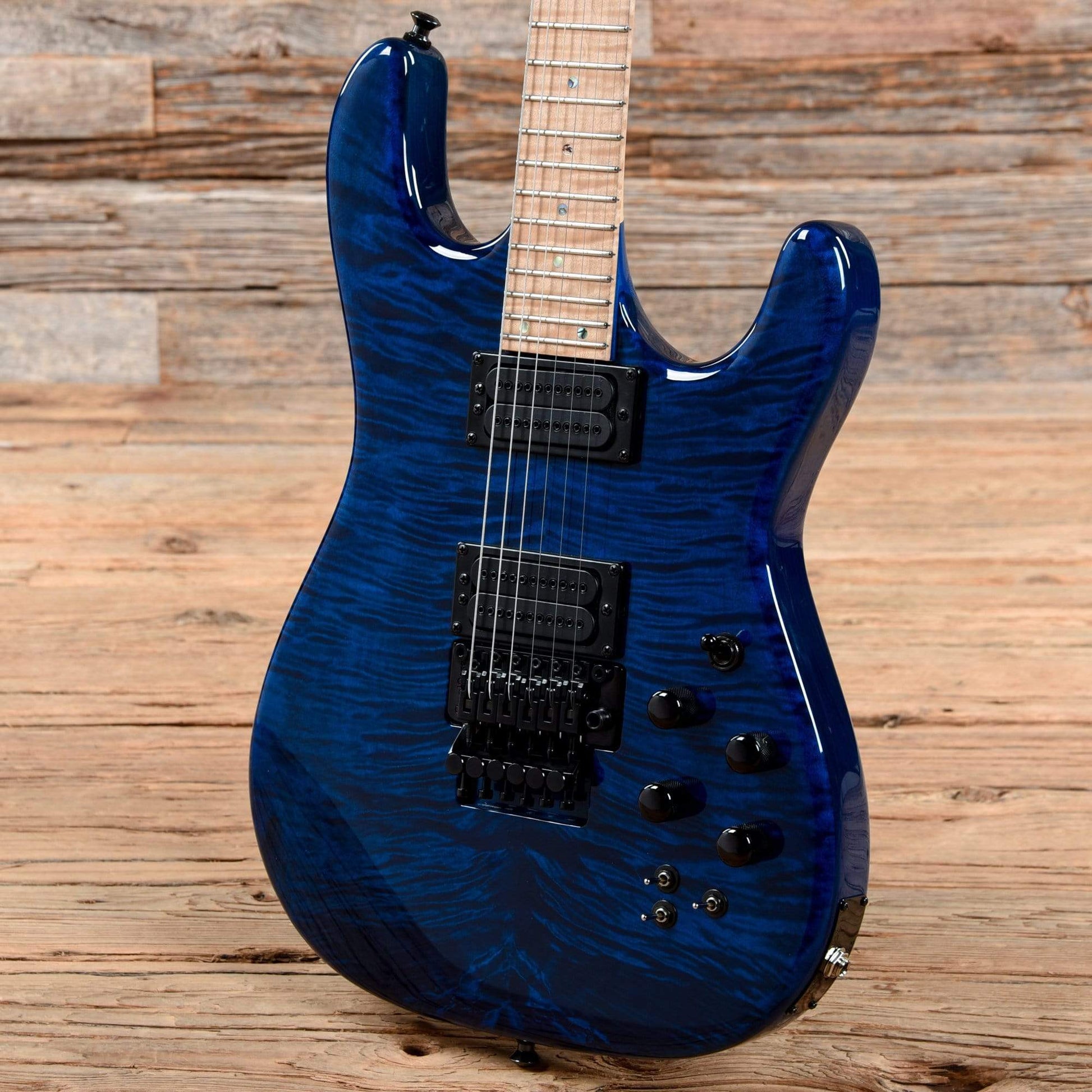 Kiesel JB200C Jason Becker Signature Blue Flame Maple Electric Guitars / Solid Body